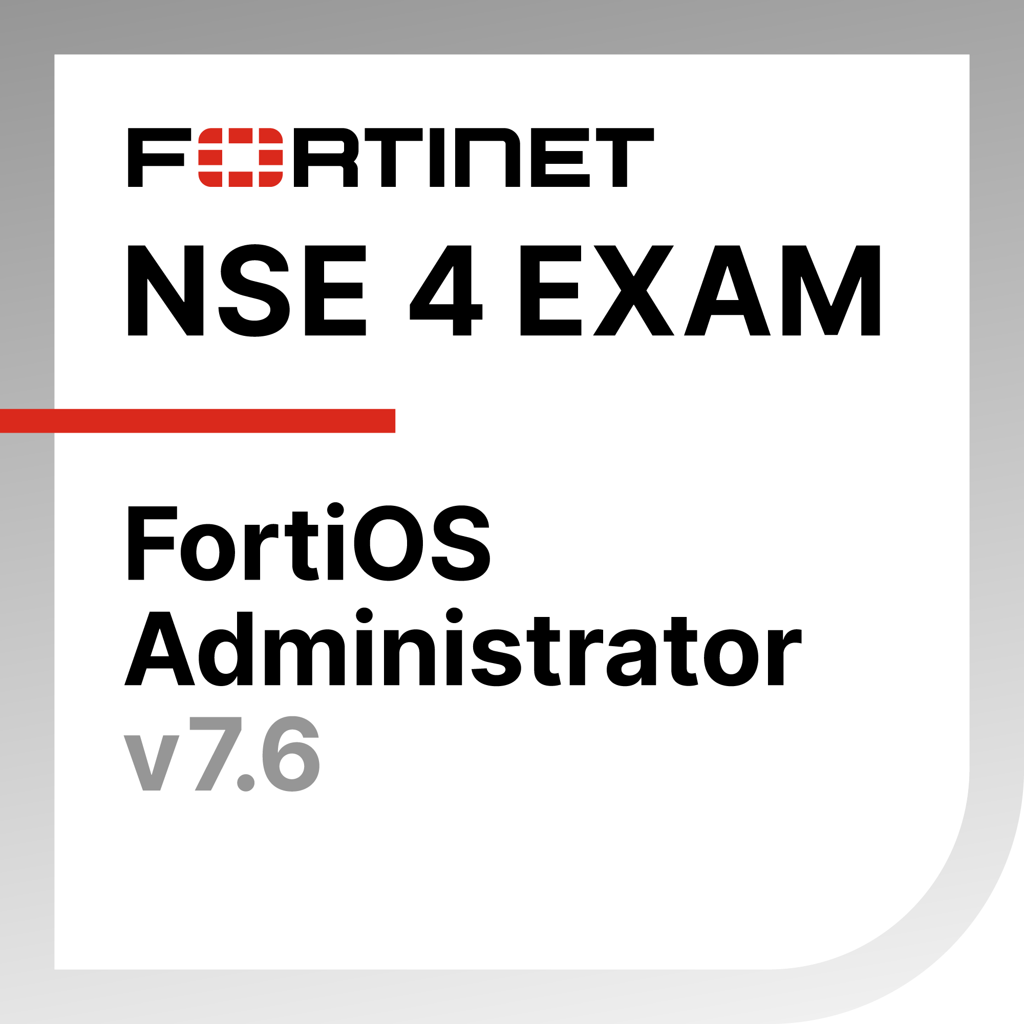 FOS-ADM-7.6 Exam Badge