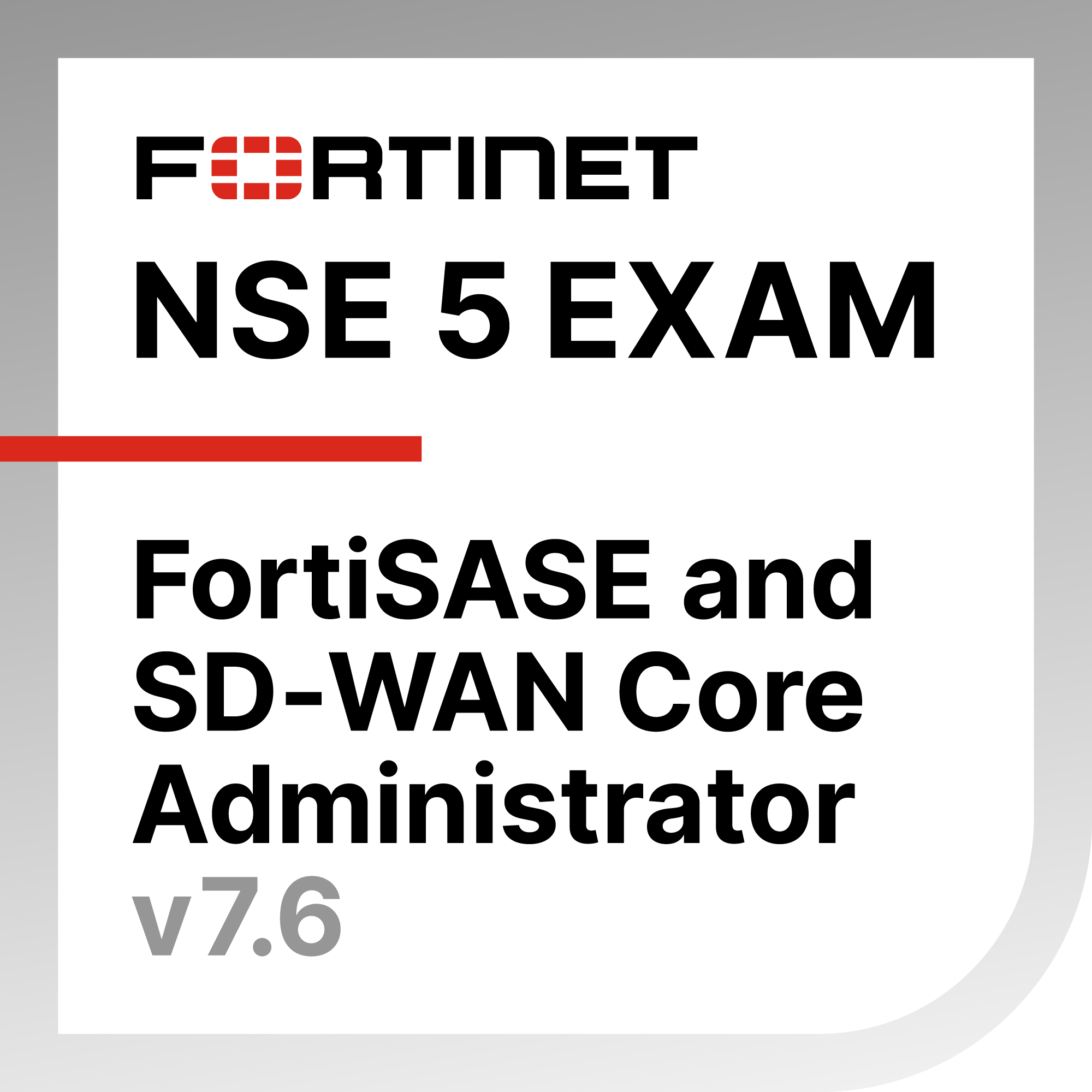 SASE-SDW-CR-ADM-7.6 Exam Badge